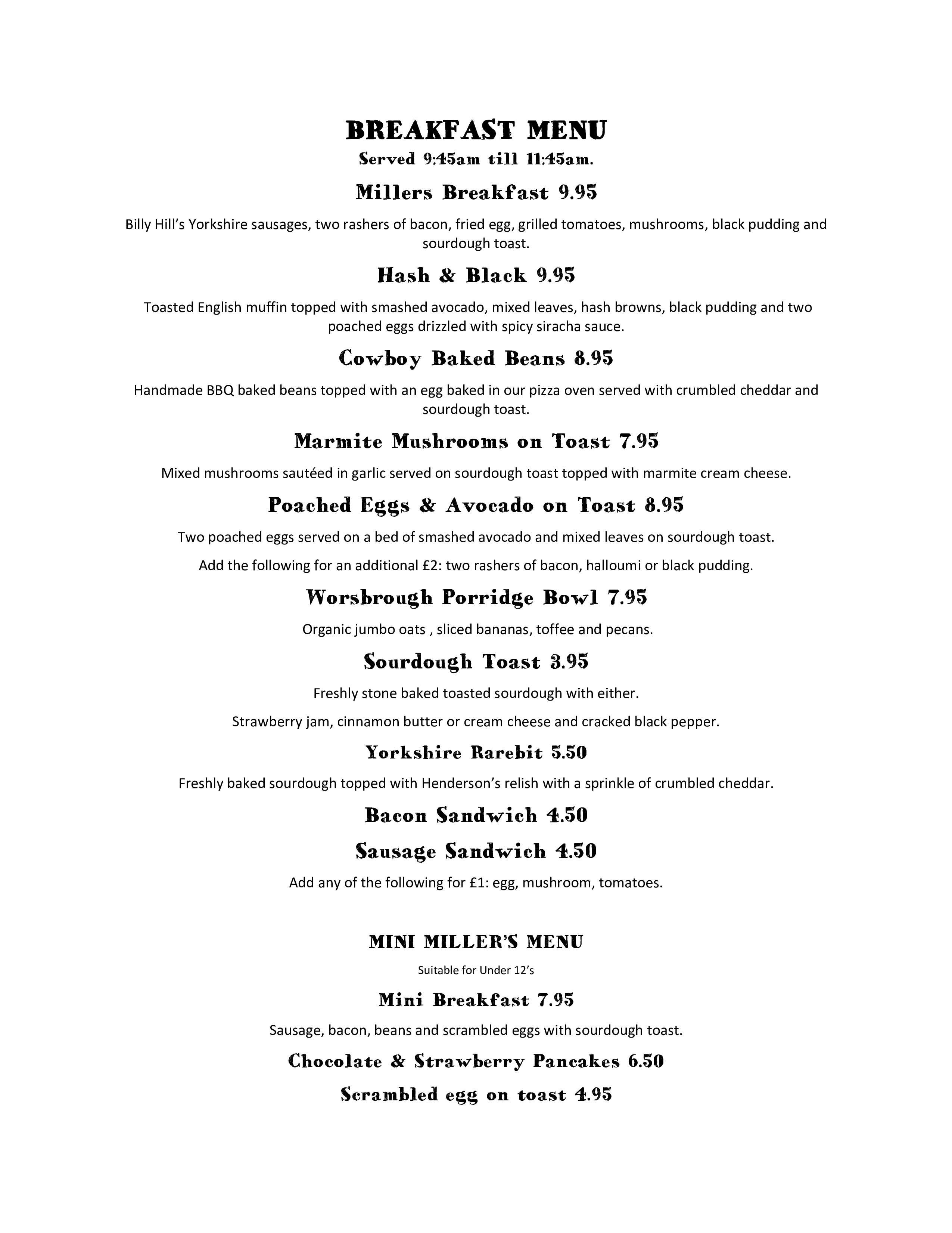 Millers Tea Room Worsbrough Mill